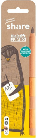 share Jumbo Bleistift B in Grau