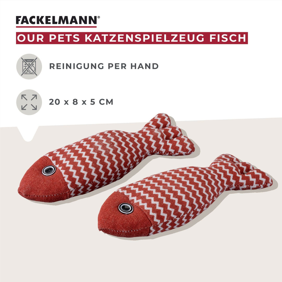 Fackelmann Our Pets Katzenspielzeug Fisch - Bild 3