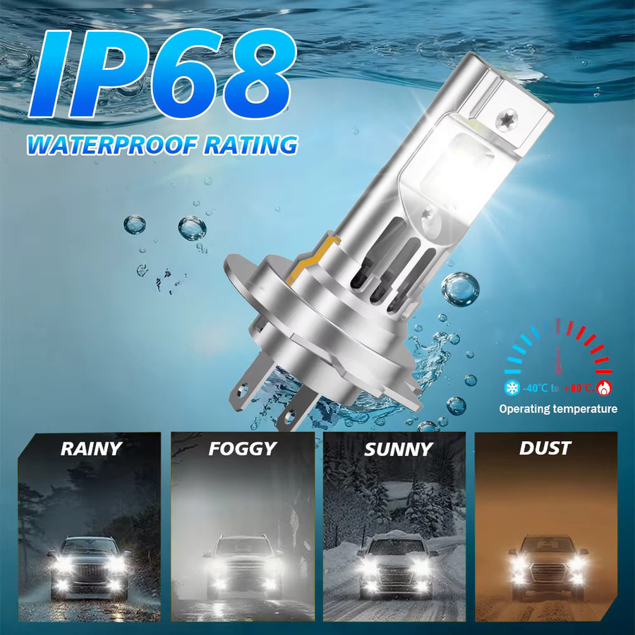 LSLIGHT CSP LED Scheinwerfer für Ford Fiesta MK7 2008-2017, 30000LM, 6000K, Silber - Bild 2