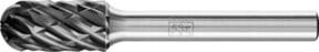 PFERD Hartmetall Hochleistungsfrässtift STEEL Walzenrund WRC Ø 10x20mm Schaft-Ø 6 mm HICOAT Stahl Silber - Bild 1