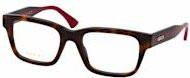 Gucci GG 1865O Korrektionsbrille, Vollrand, quadratisch, Kunststoff, braun, Unisex - Bild 1