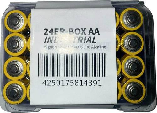 Varta Mingon LR6 AA Batterien Alkali-Mangan Gelb 24 Stück - Bild 1
