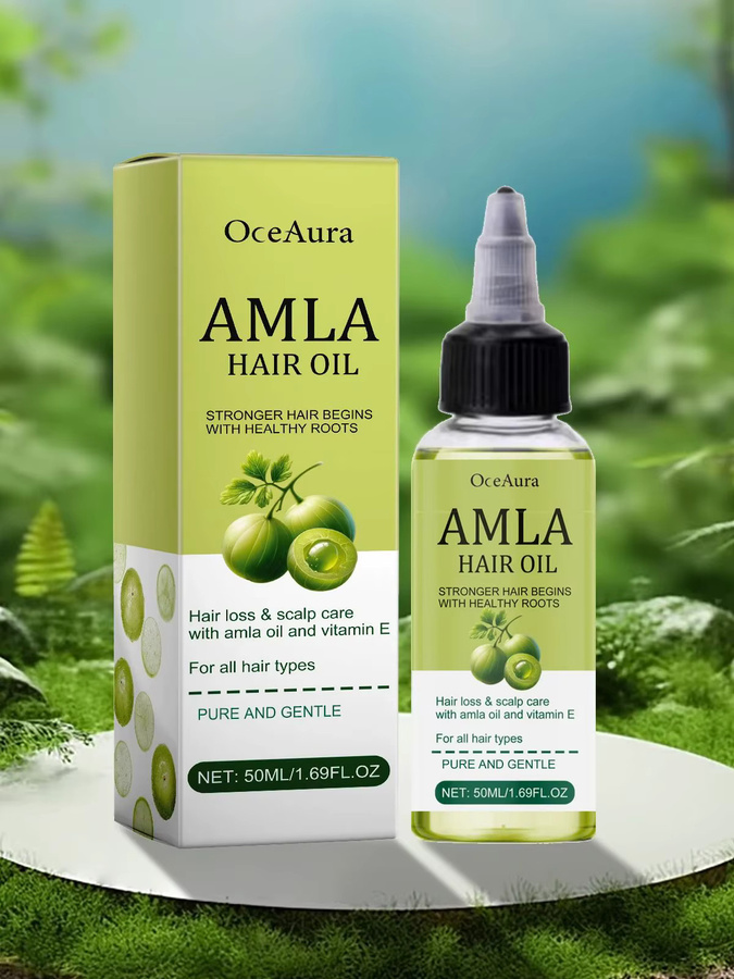 OceAura Amla Oil Haaröl, für trockenes Haar, Unisex - Bild 5
