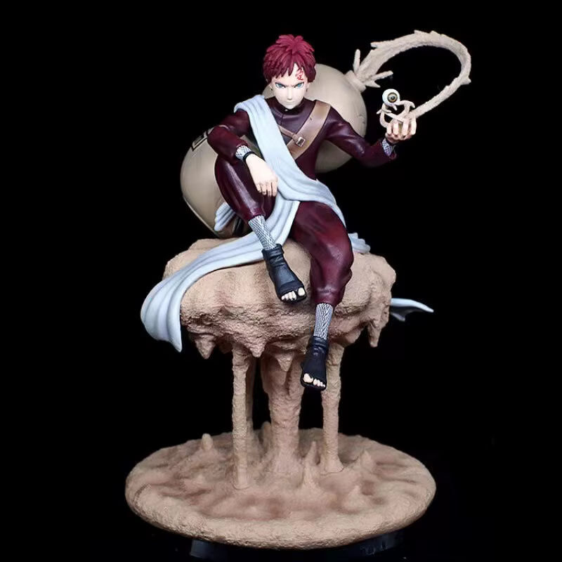 Bandai Anime Gaara Kazekage Schlacht Version Actionfigur aus PVC für Sammler und Dekoration, mehrfarbig - Bild 2