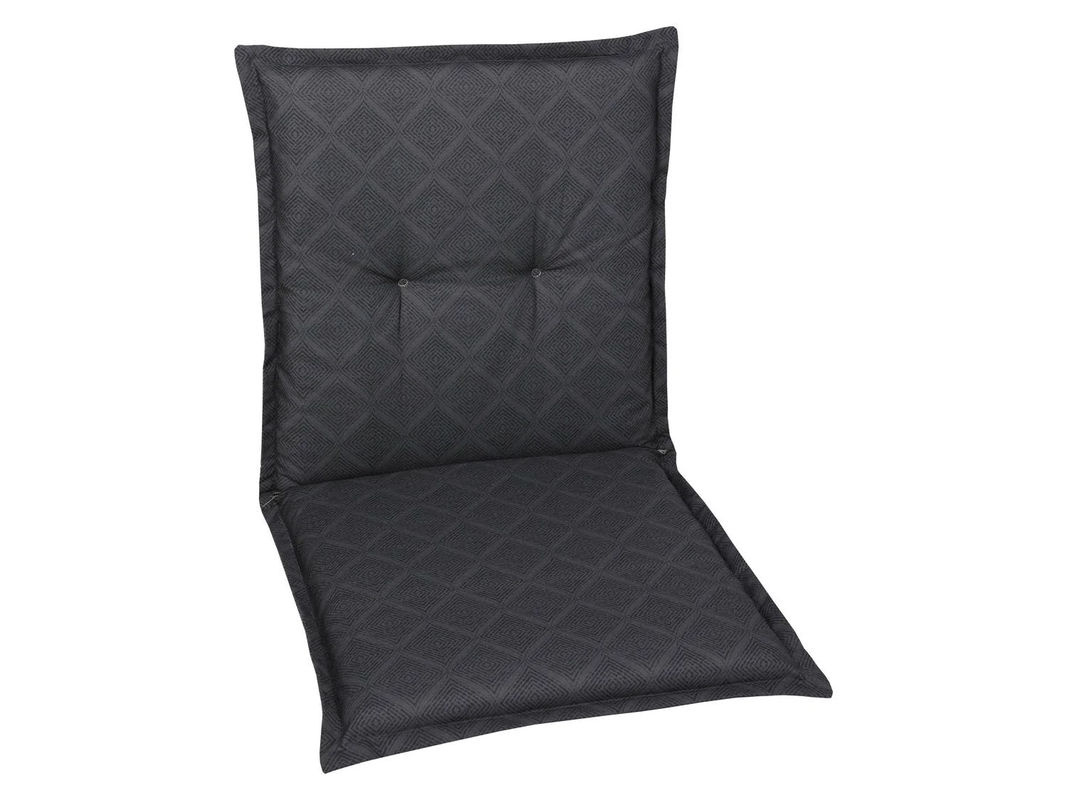 GO-DE TEXTIL Gartenauflage Raute für 2er Set Niederlehner, Anthrazit - Bild 2