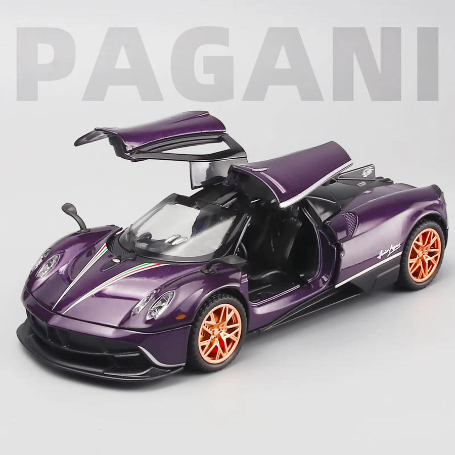 XMD Lambo Pagani Huayra Metallmodellauto, 1:32, mit Licht und Ton, ab 3 Jahre - Bild 1
