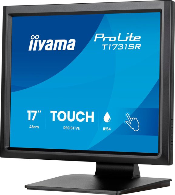 iiyama ProLite T1731SR-B2S LED-Monitor Schwarz mit HDMI, DisplayPort und TN-Panel, 43,0 cm (17 Zoll) - Bild 1