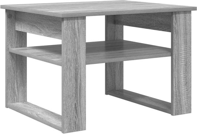vidaXL Couchtisch modern in Grau Sonoma, rechteckig aus Holzwerkstoff, B: 64 cm, T: 54 cm, H: 44 cm - Bild 1