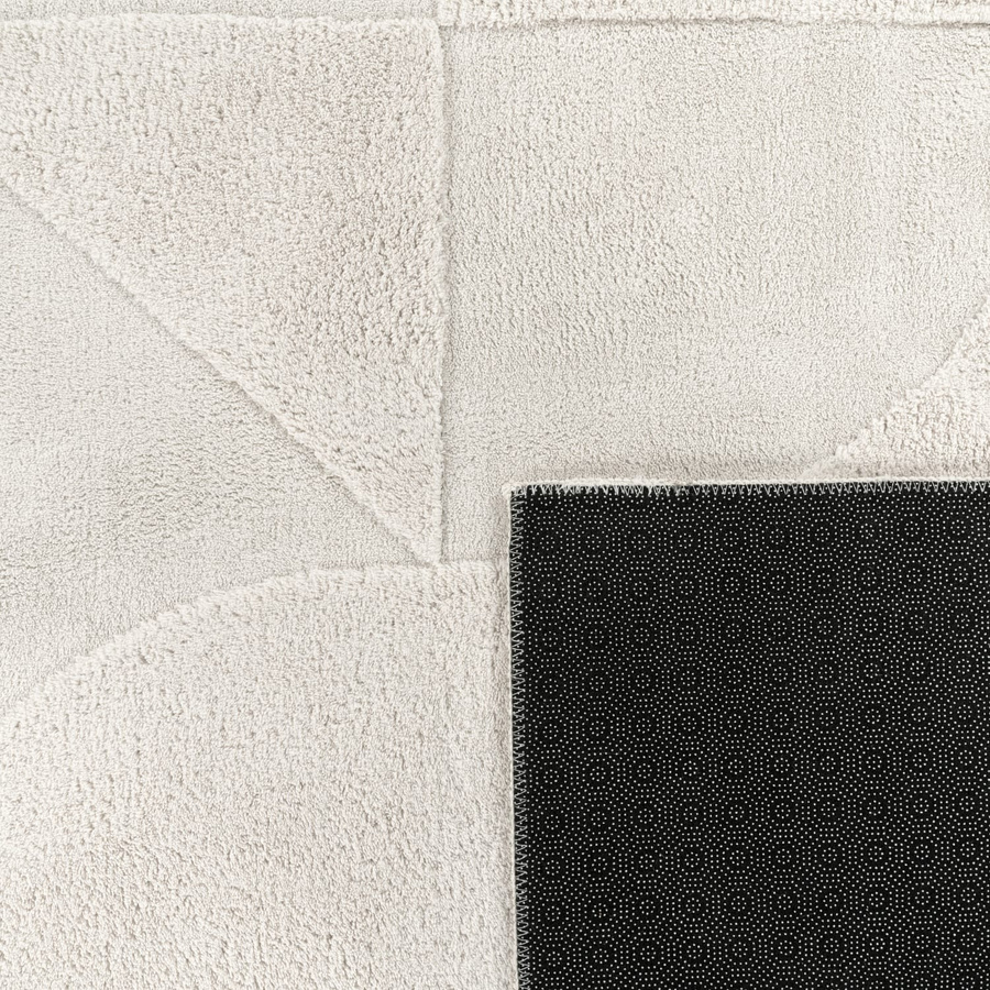 Moderner Teppich Tokko in Creme und Beige mit High-Low-Effekt, B/T: 200 x 280 cm - Bild 2