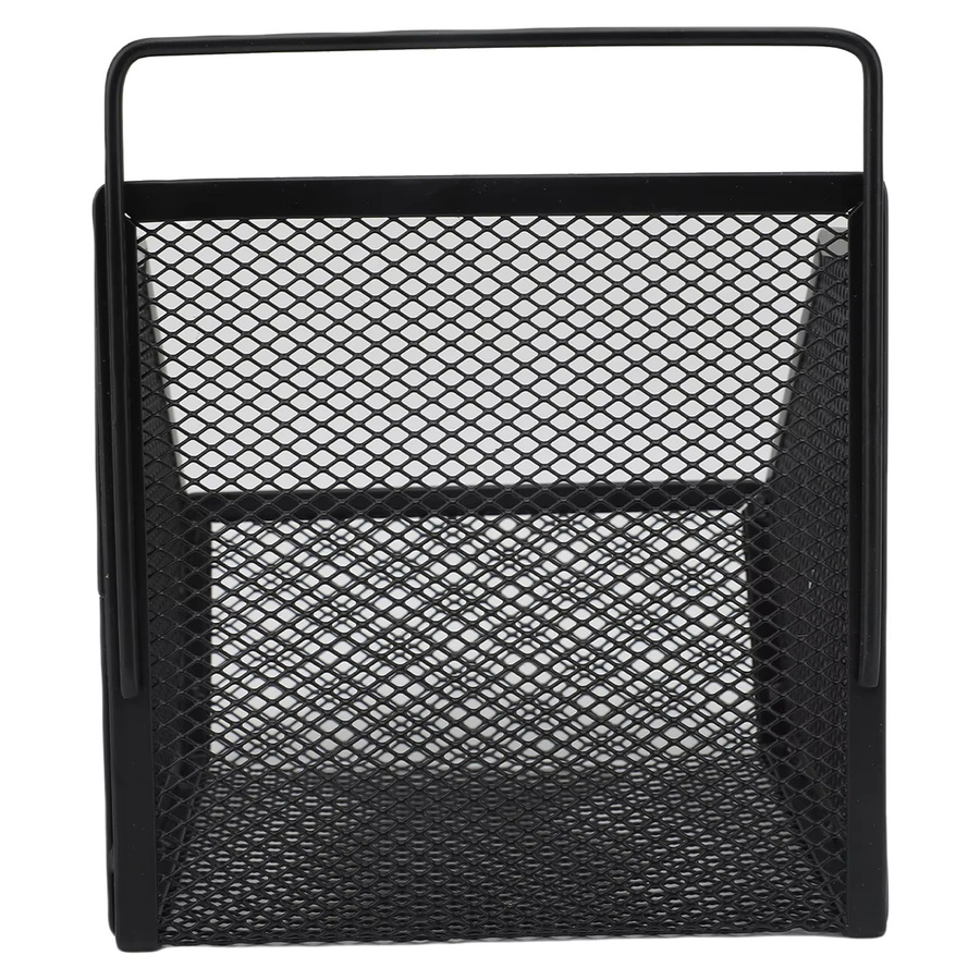 TOPINCN Hängender Drahtkorb aus Metall mit Selbstklebebefestigung für Küche und Bad, B/T/H: 13,2 x 10 x 15 cm - Bild 4