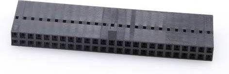 Molex Buchsengehäuse-Kabel Schwarz, 50 Polzahl, Rastermaß: 2.54mm, 22552502 - Bild 1
