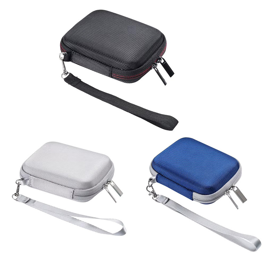 VODOOL EVA-Hartschalenkoffer mit Netztasche und Handschlaufe für Samsung T7 Shield und T9 SSD in Schwarz - Bild 4