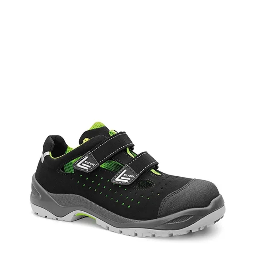 Elten Sicherheitssandale Impulse Green Easy ESD S1P in Grün, Grau und Schwarz, Größe 36 - Bild 2
