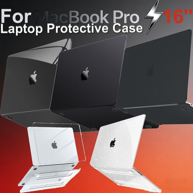 Harte Kunststoffhülle für Apple MacBook Pro 16 Zoll Case für M5 M4 M3 M2 M1 Modelle - Bild 1