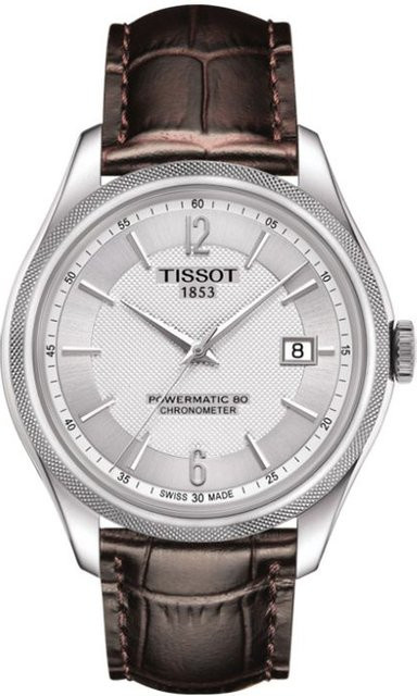 Tissot Armbanduhr Automatik, Edelstahl, Silber, Weiß, Herren - Bild 1