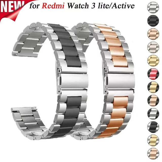 CAOWTAN Uhrenarmband Edelstahl, 22 mm, Silber, Unisex - Bild 1