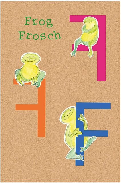 Komar Wandbild ABC Animal F Fotopapier Multicolor B: 30 cm, H: 40 cm - Bild 1