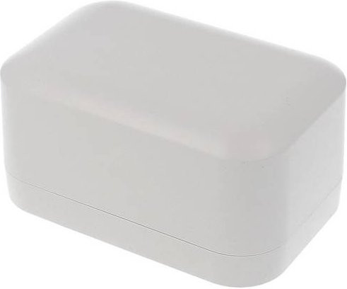 Hammond Electronics 1556CAGY Universal-Gehäuse aus flammhemmendem ABS-Kunststoff in Grau, B/T/H: 12,0 x 8,0 x 6,0 cm - Bild 1