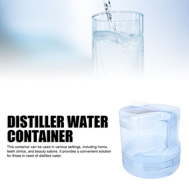 Qiilu Ersatzflasche für Arbeitsplattenbrenner, 4 l, transparent - Bild 1
