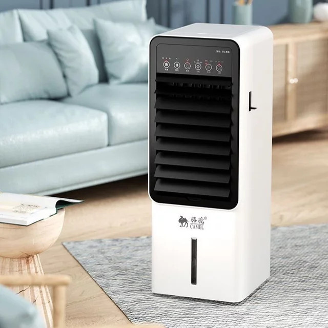 HAOYUNMA Kühl- und Heizlüfter in Weiß, mobiler 2-in-1 Haushaltsventilator mit Wasser-Kühlfunktion für große Flächen - Bild 1