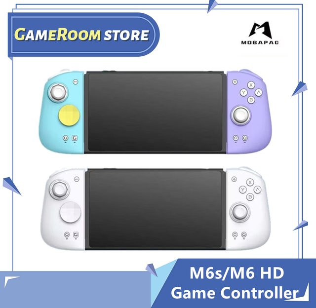 MOBAPAD Gemini 2-Game-Controller-Gamepad Set mit M6 S/HD-Version und Hall-Joystick für Nintendo Switch NS OLED in Blau und Lila - Bild 1