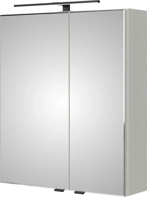 Pelipal Spiegelschrank Quantum 07 in Schneeweiß Glanz mit einer Breite von 60 cm und einer Höhe von 170 cm - Bild 1