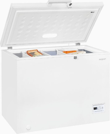 GT5200-HE-041C Gefriertruhe in Weiss mit Super Freezing und LED-Innenbeleuchtung