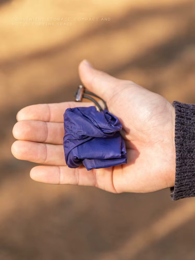 Hikeman Kompressionsbeutel für Daunenjacken Grau – Tragbare Aufbewahrungstasche für Outdoor und Camping - Bild 4
