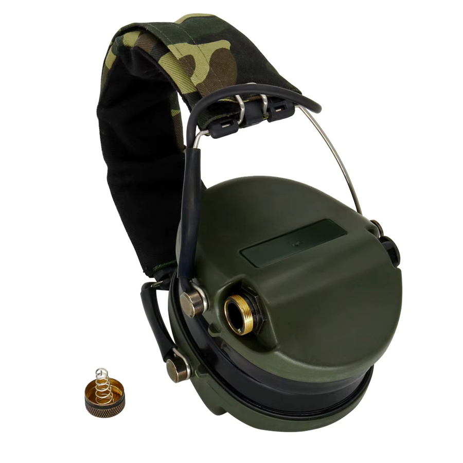 TCIHEADSET Taktische Airsoft SORDINIPSC Kopfhörer mit elektronischem Gehörschutz und Noise Reduction in Schwarz oder Grün - Bild 4
