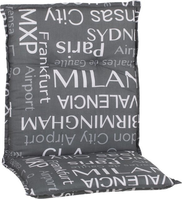 Saumauflage Niedriglehner Bellona Beo in Grau aus Baumwolle und Polyester - Bild 1