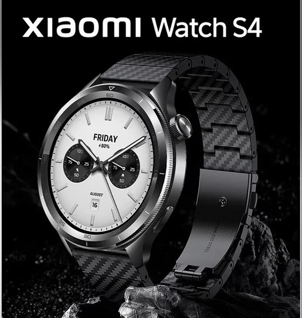 Xiaomi Uhrenarmband Carbon Fiber, Schwarz, 22mm, Unisex - Bild 1