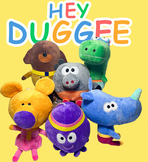 Bandai Hey Duggee Plüschtiere, Plüsch / Textil, Bunt / Mehrfarbig - Bild 1