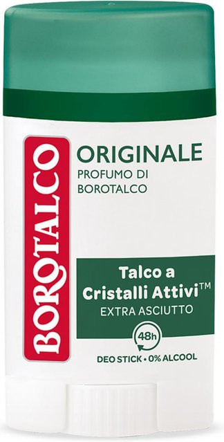 Borotalco Original Deodorant Stick, 40 ml, Unisex - Bild 1