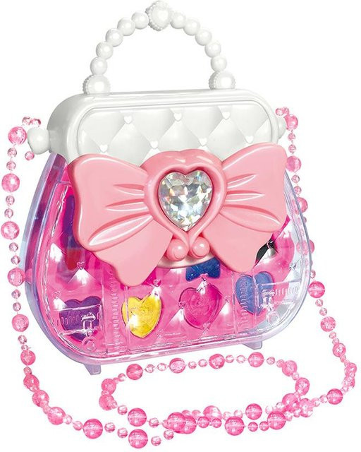 Kidsly Kosmetik Spielzeug Set, Handheld Umhängetasche, Süße Liebe Herz Schleife - Bild 1