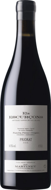 Mas Martinet Els Escurcons 2022 Rotwein, Garnacha Tinta, Priorat, Spanien, 0,75 l - Bild 1