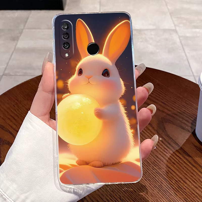 Transparente TPU-Schutzhülle für Huawei P30 lite und nova 4e (Modelle MAR-LX1A, MAR-LX2, MAR-LX2J) mit Drachen-Design - Bild 2