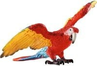 Schleich Wild Life Ara Spielfigur hellrot - Bild 1