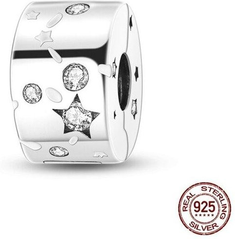 Star Collection Ohrstecker, 925 Silber, Zirkonia, Damen - Bild 1
