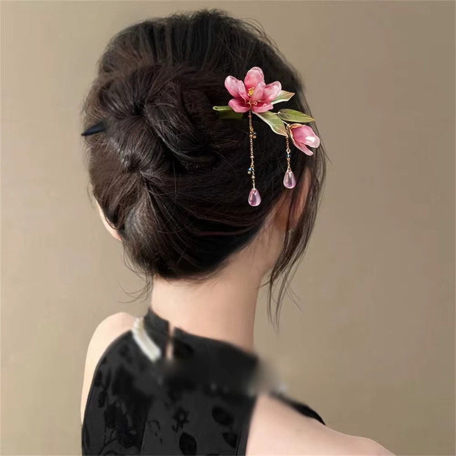 Haarnadel Lotus Blume, Damen - Bild 3
