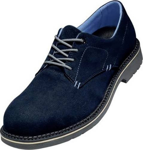 Uvex 1 Business Sicherheitshalbschuh S3 aus Mikrovelours in Blau/Grau, Größe 47 - Bild 1