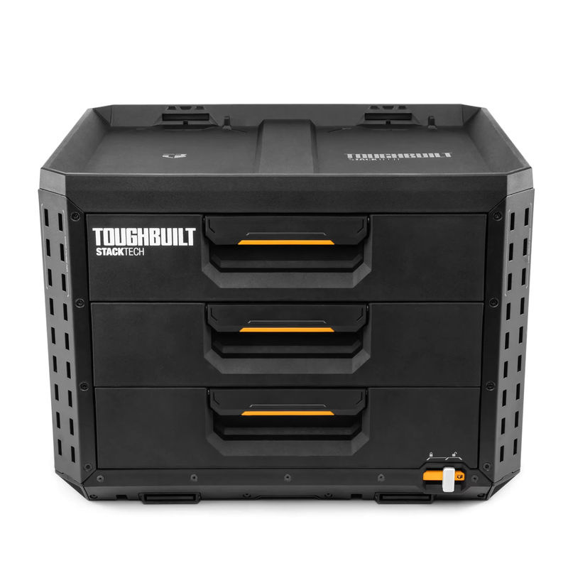 TOUGHBUILT STACKTECH Schublade Schwarz Werkzeugkasten und Organizer für Elektrowerkzeug Zubehör - Bild 5
