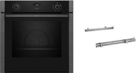 Neff Einbaubackofen BLE310E in Graphit mit 71 l Volumen, Heißluftgrill, Pizza-Stufe und schnellem Vorheizen, Breite: 59,4 cm - Bild 1