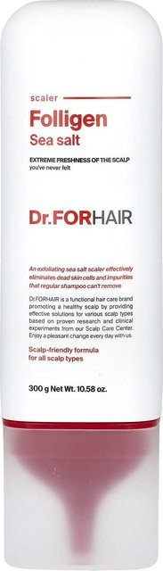Dr.ForHair Polygen Meersalz-Peeling, 300 g, Unisex - Bild 1
