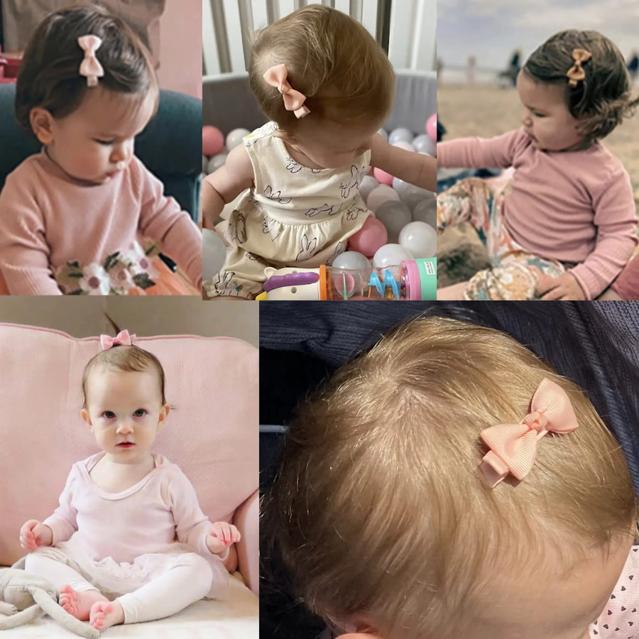 BABY BOWS Mini-Haarschleifen-Set, bunt, 5,1 cm, für Kinder - Bild 3