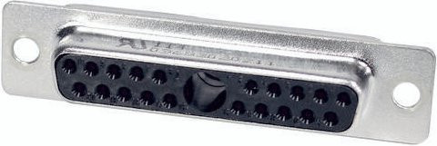 HARTING Steckverbinder 09 69 302 0211 09693020211 Polzahl: 21, Farbe: Silber, zum Crimpen - Bild 1