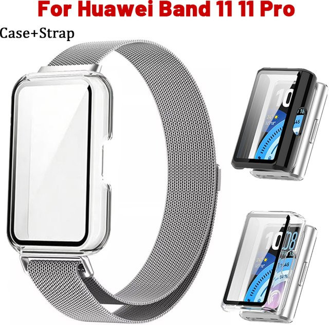 Huawei Uhrenarmband Milanese Loop, Edelstahl, Silber - Bild 1