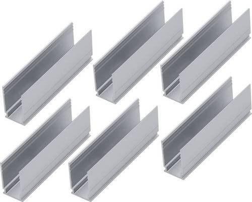 Paulmann Plug & Shine Montageclips für Neon Flex LED-Stripe, 6er Set, Weiß - Bild 1