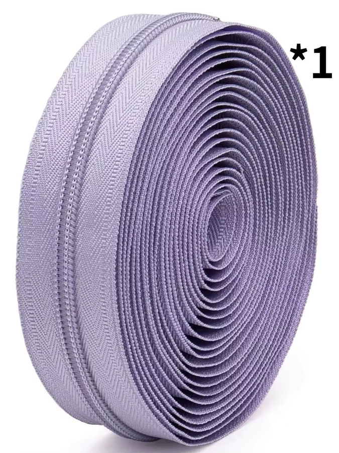 Changsons Set aus 5 Nylon-Reißverschlüssen mit 10 knospenförmigen Reißverschlussgriffen, Länge: 4,57 m - Bild 4