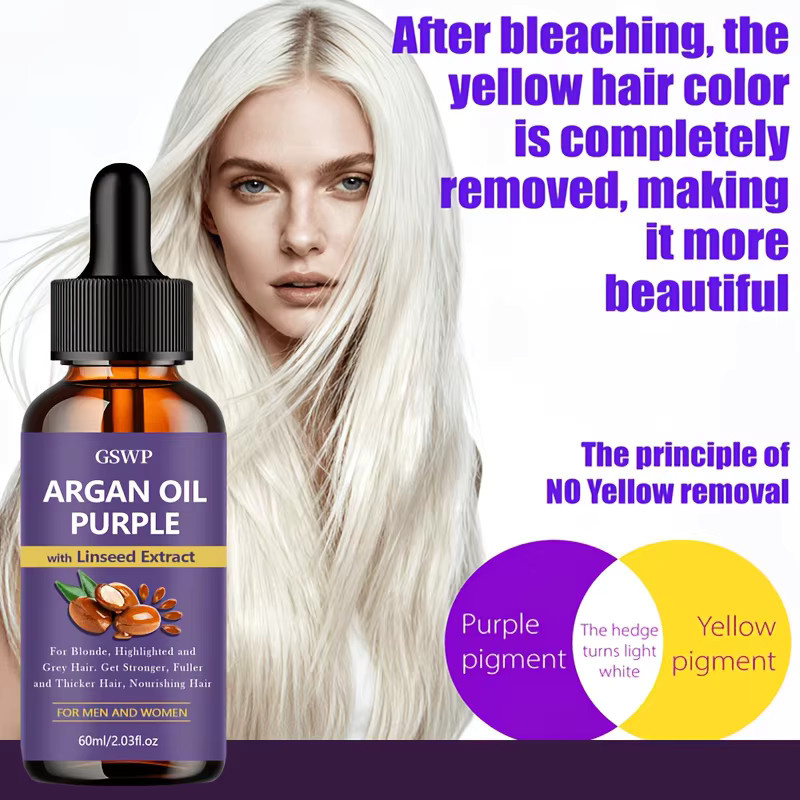 GSWP Purple Argan Oil, Haaröl für strapaziertes Haar - Bild 6