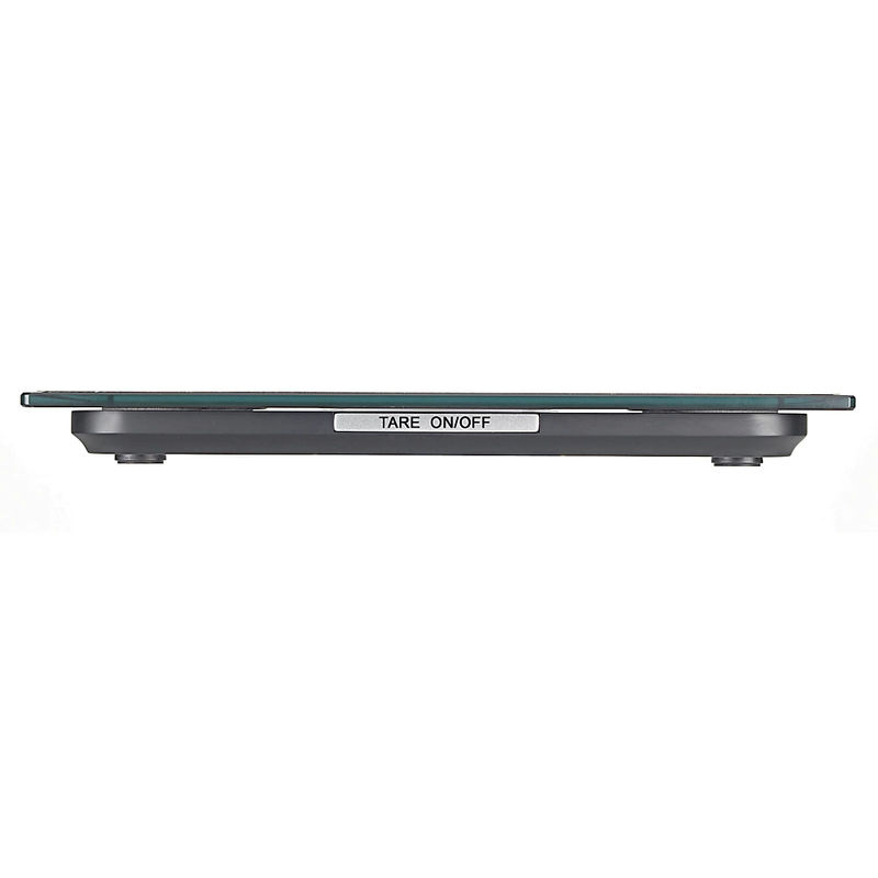 MAULglobal digitale Paketwaage mit Edelstahl-Auflage und LCD-Anzeige, Tragkraft 25 kg, Schwarz/Silber - Bild 3